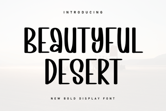 Beautyful Desert: The Handwritten Display Font for Editorial Design