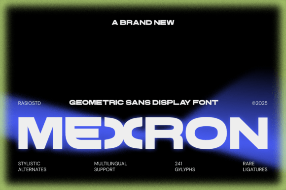 Branding with Mexron: A Futuristic Font for Modern Design