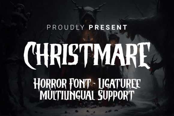 Christmare: The Perfect Display Font for Horror-Themed Web Projects