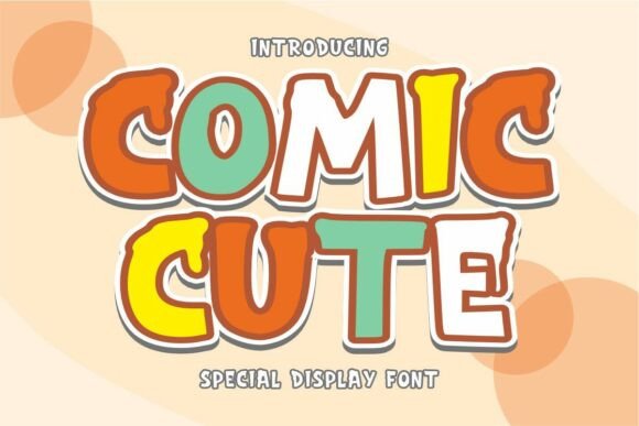Comic Cute: A Modern Display Typeface for Vibrant Campaigns