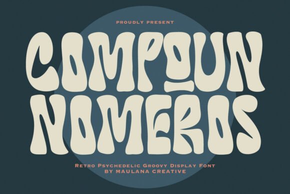 Compoun Nomeros: The Retro Display Typeface for Bold Campaigns