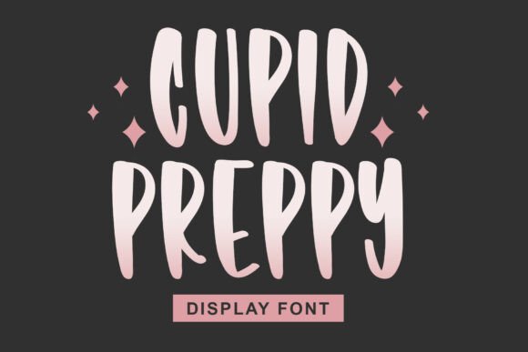 Cupid Preppy: A Captivating Display Typeface for Bold Web Design