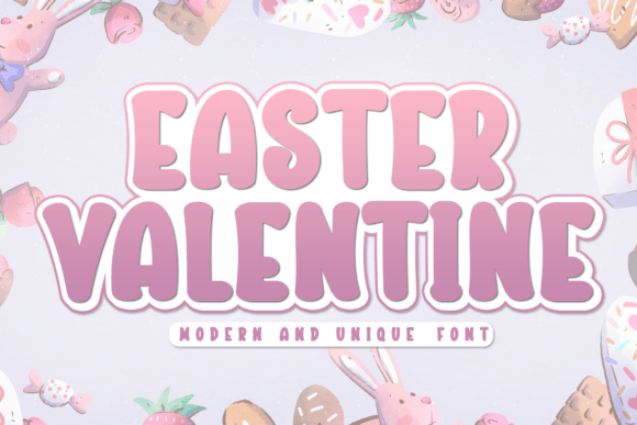 Easter Valentine: A Premium Display Font for Web & Branding