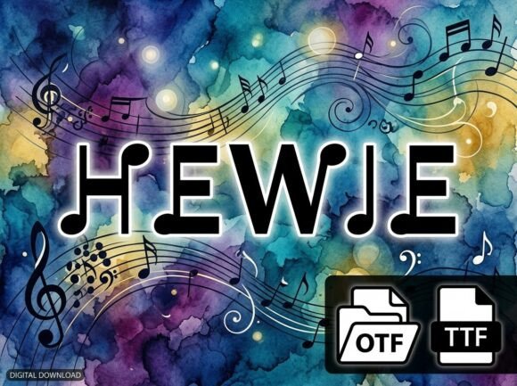 Hewie: The Bold Display Typeface for Standout Branding