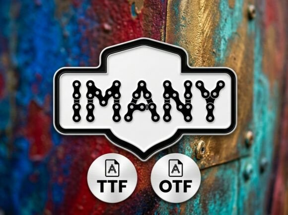 Imany: A Bold Display Font for Editorial Identity