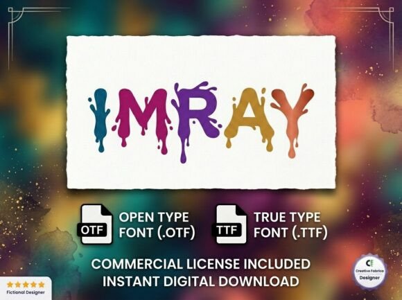 Imray: A Stunning Display Typeface for Digital Branding