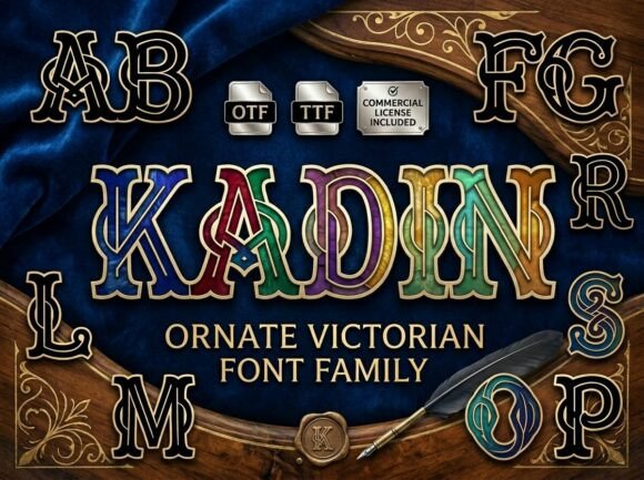 Kadin: The Display Typeface That Elevates Handmade Branding