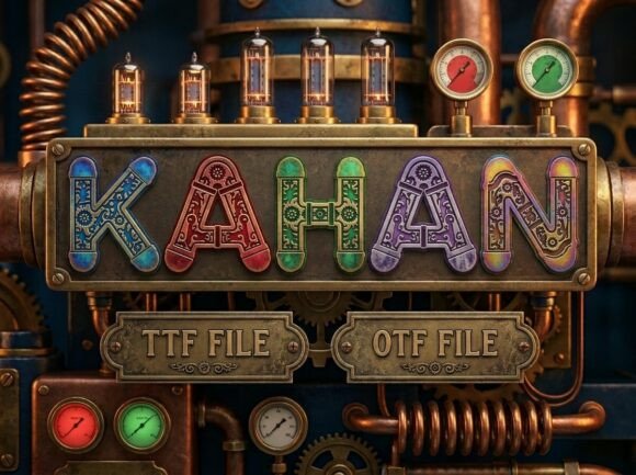 Kahan: The Perfect Display Font for Handmade Branding