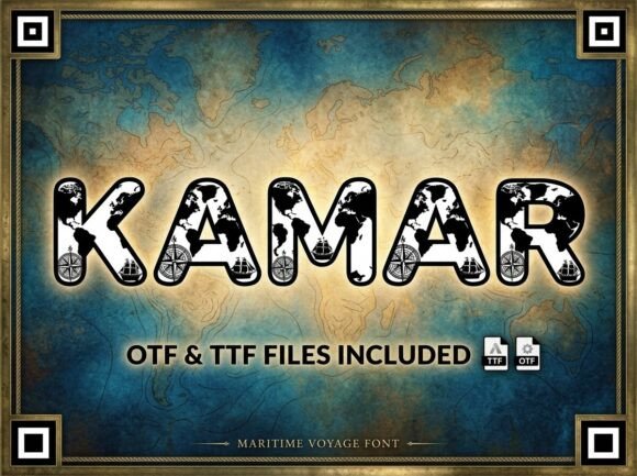 Kamar: The Display Font That Transformed My Small Business Brand