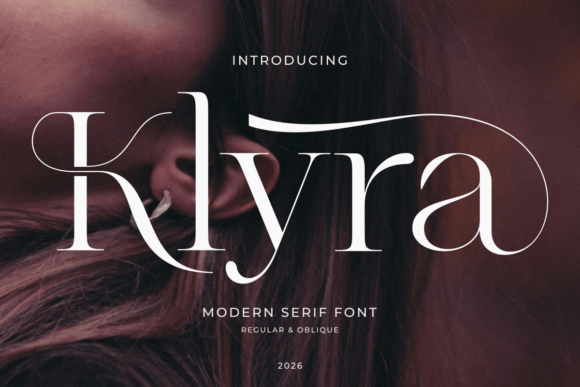 Klyra: A Refined Serif Typeface for Elegant Web Design