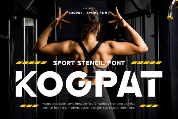 Kogpat: A Bold Font for Strong Branding