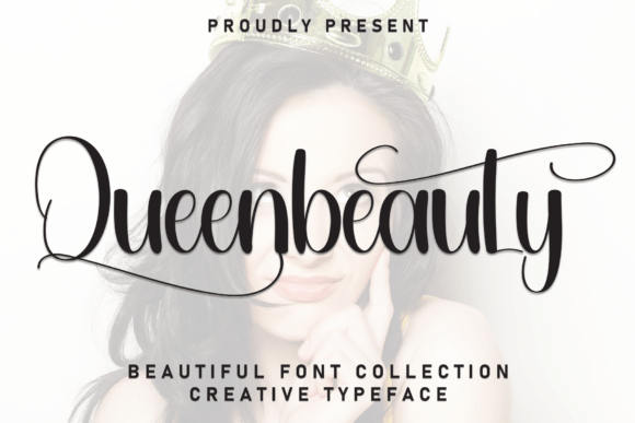 Queenbeauty: The Creative Display Font for Modern Editorial Design
