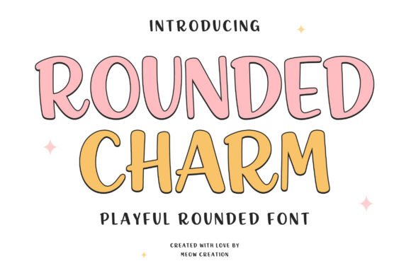 Rounded Charm Font for Modern Web Design