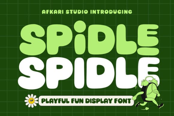 Spidle: The Playful Display Font That Brings Handmade Products to Life
