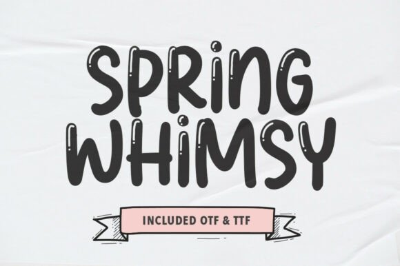 Spring Whimsy: The Display Typeface That Powers Campaign Clarity