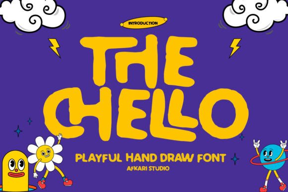 The Chello: A Playful Display Typeface for Modern Editorial Design