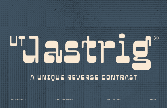 Ut Jastrig: The Display Typeface That Elevates Small Business Branding